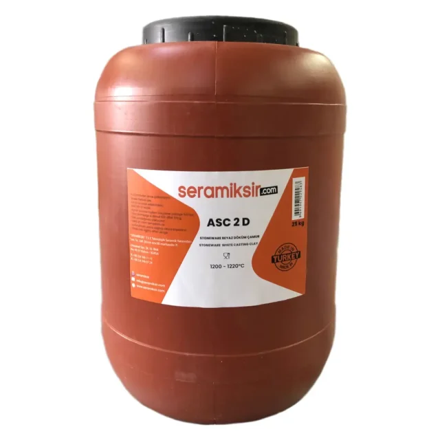 ASC 2 D – Stoneware Döküm Çamur